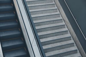 Rulltrappor gör livet lättare